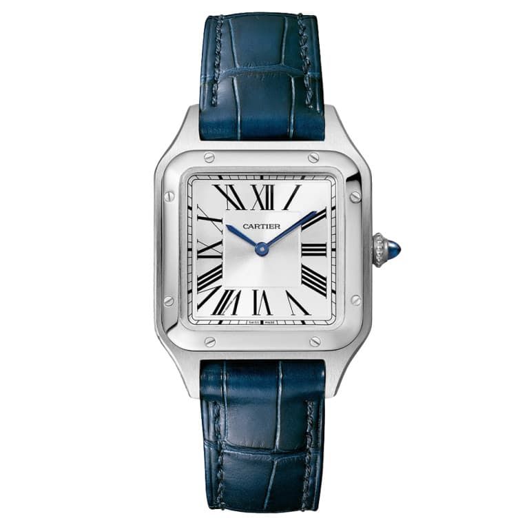 Cartier Santos Dumont — Quartz — Steel — Ref. WSSA0023