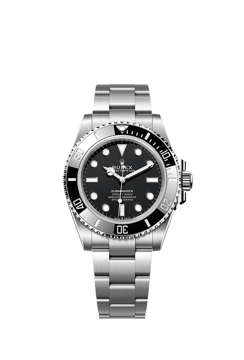 Rolex Submariner No-Date 41 / Stainless Steel / Black / Cerachrom — Ref. 124060