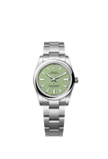 Rolex - Oyster Perpetual 34 Stainless Steel / Pistachio — Ref. 124200