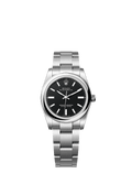 Rolex Oyster Perpetual 34 Black Matte — Ref. 124200