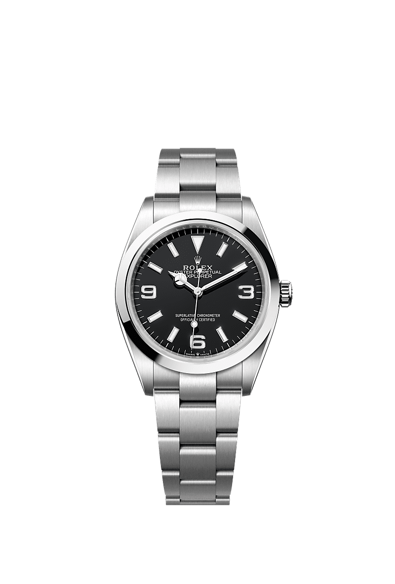 Rolex Explorer 36 Stainless Steel — Ref. 124270