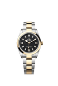 Rolex Explorer 36 Stainless Steel / Yellow Gold — Ref. 124273