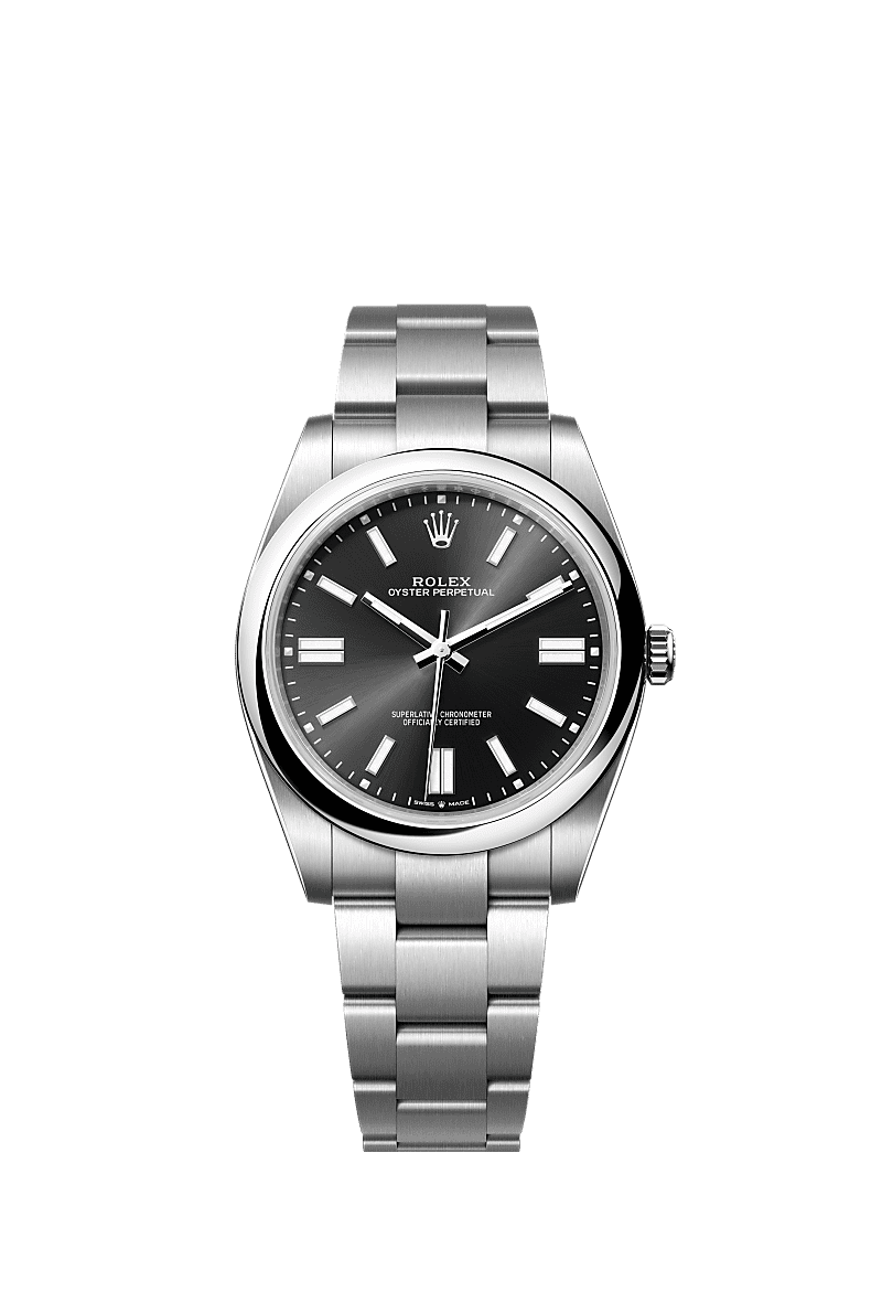 Rolex Oyster Perpetual 41 Stainless Steel / Black — Ref. 124300