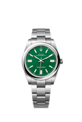 Rolex Oyster Perpetual 41 Stainless Steel / Green — Ref. 124300