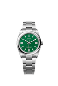 Rolex Oyster Perpetual 36 Stainless Steel / Green — Ref. 126000