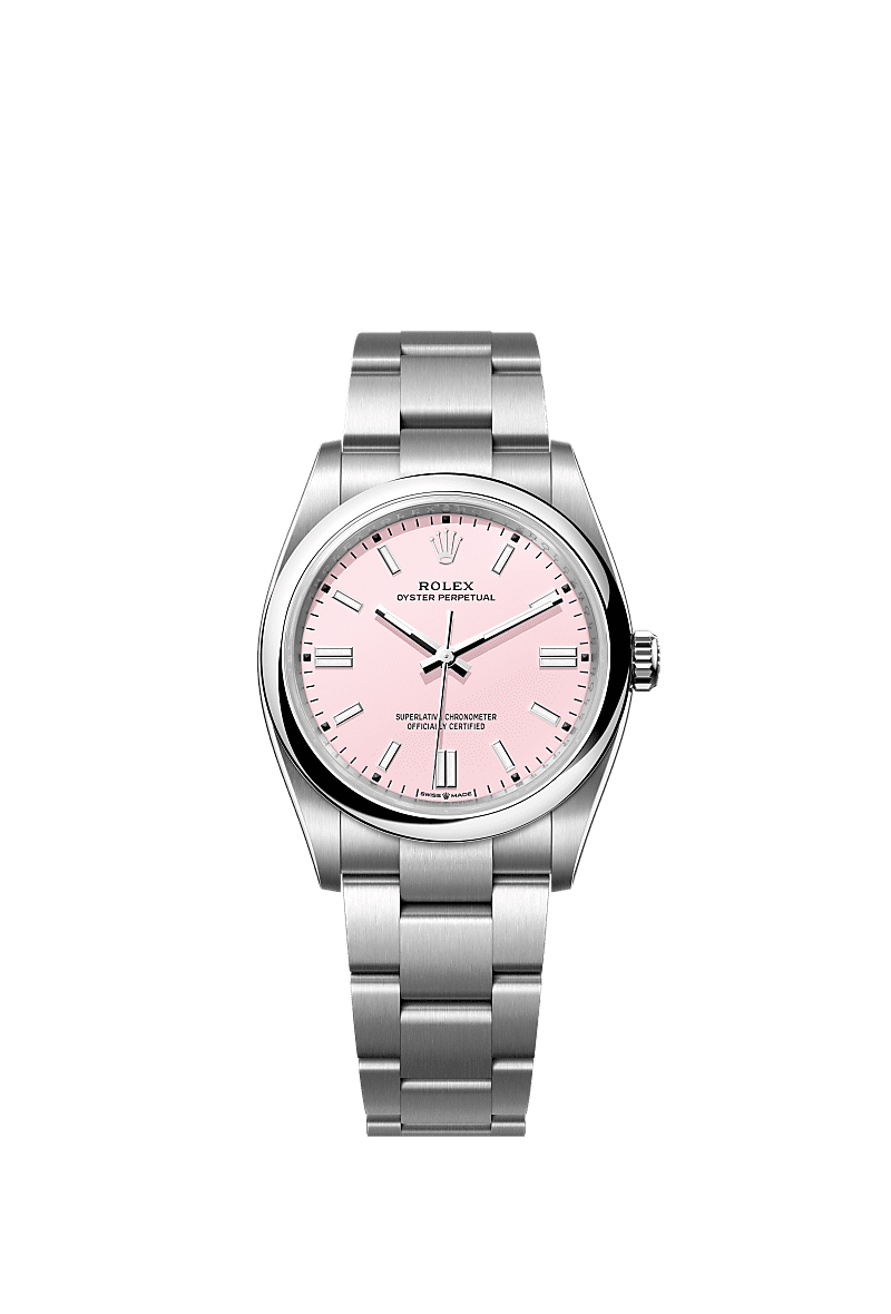 Rolex Oyster Perpetual 36 Stainless Steel / Pink — Ref. 126000