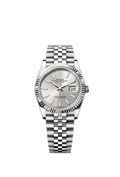 Rolex Datejust 36 Stainless Steel / Fluted / Silver / Jubilee — Ref. 126234