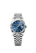 Rolex Datejust 36 Stainless Steel / Fluted / Blue / Jubilee — Ref. 126234
