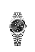Rolex Datejust 41 Stainless Steel Smooth / Jubilee / Black — Ref. 126300