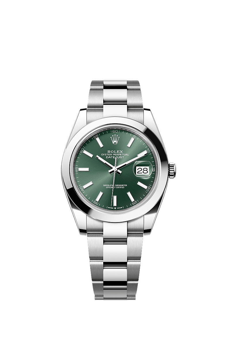Rolex - Datejust 41 Stainless Steel Smooth / Oyster — Ref. 126300
