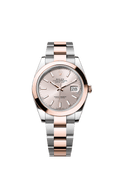 Rolex Datejust 41 Rolesor Everose Smooth / Oyster / Sundust — Ref. 126301