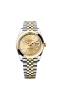 Rolex Datejust 41 Rolesor Yellow Smooth / Jubilee/ Champagne — Ref. 126303