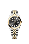 Rolex Datejust 41 Rolesor Yellow Smooth / Jubilee / Black — Ref. 126303