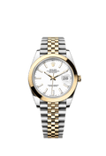 Rolex Datejust 41 Rolesor Yellow Smooth / Jubilee / White — Ref. 126303
