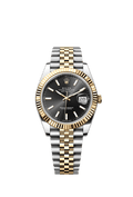 Rolex Datejust 41 126333-0014 - Rolesor Yellow Fluted / Jubilee / Black