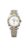 Rolex Datejust 41 126333-0016 - Rolesor Yellow Fluted / Jubilee / White
