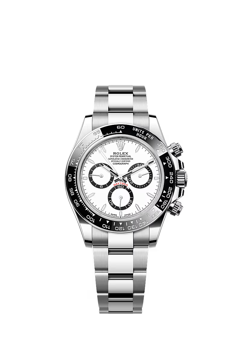 Rolex - 126500LN Cosmograph Daytona Stainless Steel - Cerachrom / White / Oyster — Ref. 126500LN