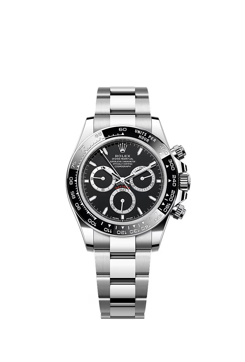 Rolex Cosmograph Daytona Stainless Steel - Cerachrom / Black / Oyster — Ref. 126500LN