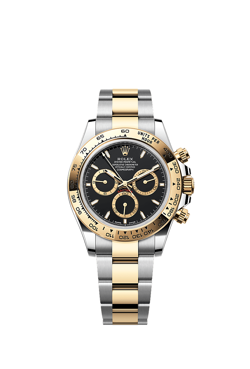 Rolex Cosmograph Daytona Stainless Steel - Yellow Gold / Black / Oyster — Ref. 126503