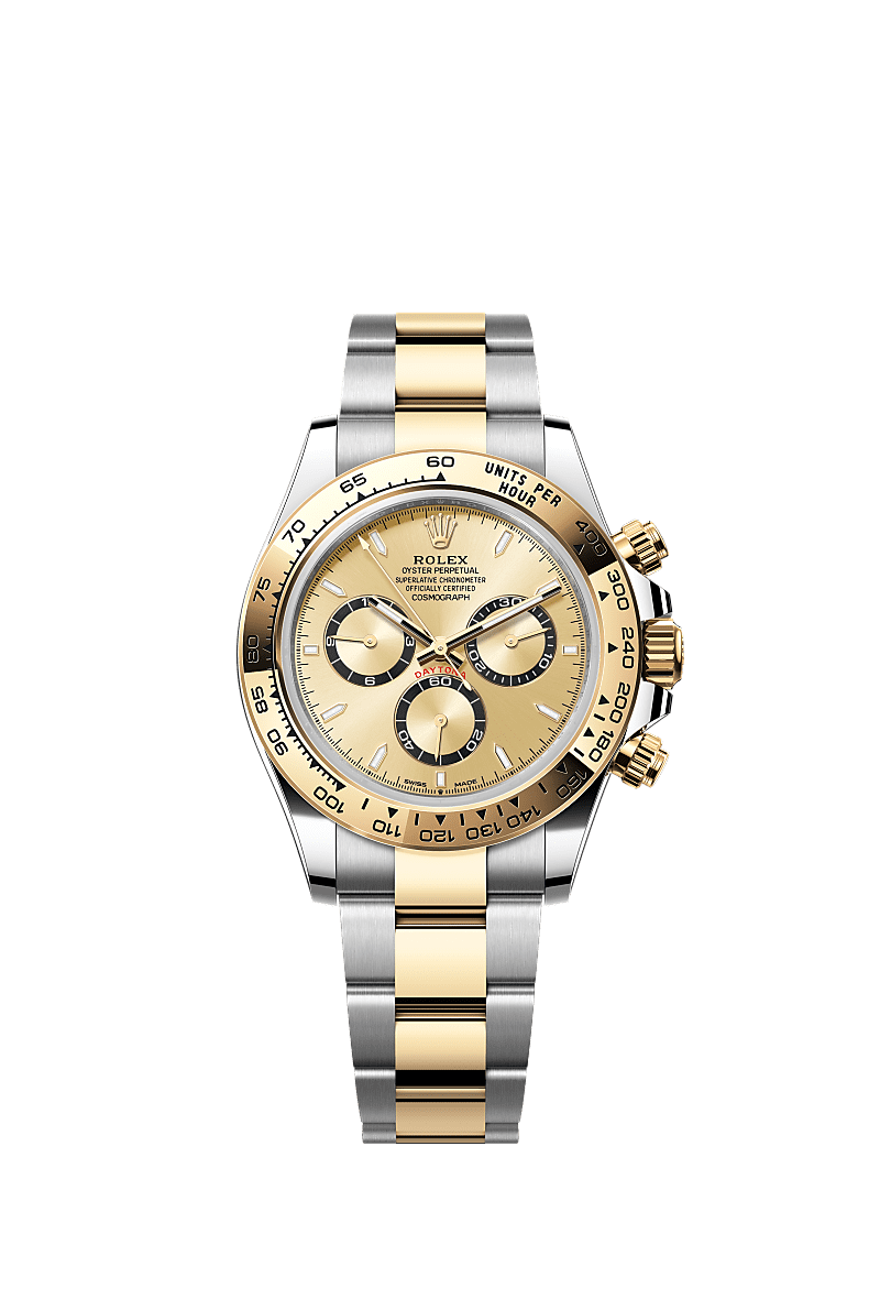 Rolex Cosmograph Daytona Stainless Steel - Yellow Gold / Golden / Oyster — Ref. 126503