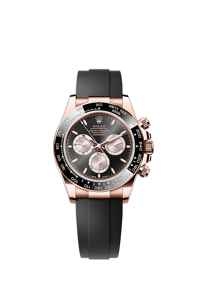Rolex Cosmograph Daytona Everose - Cerachrom / Black - Sundust / Oysterflex — Ref. 126515LN