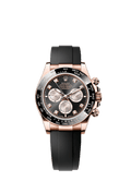 Rolex Cosmograph Daytona Everose - Cerachrom / Black - Sundust- Diamond / Oysterflex — Ref. 126515LN