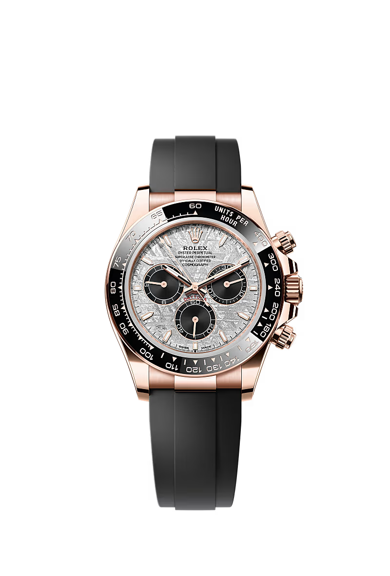 Rolex - Daytona Cosmograph Everose Cerachrom / Meteorite / Oysterflex — Ref. 126515LN