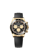 Rolex Cosmograph Daytona Yellow Gold - Cerachrom / Black - Champagne / Oysterflex — Ref. 126518LN