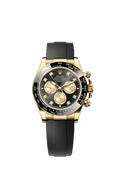 Rolex Cosmograph Daytona Yellow Gold - Cerachrom / Black - Diamond / Oysterflex — Ref. 126518LN