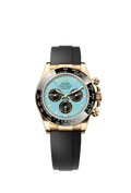 Rolex - Daytona Cosmograph Yellow Gold Cerachrom / Turquoise / Oysterflex — Ref. 126518LN