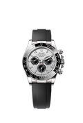 Rolex - Daytona Cosmograph White Gold Cerachrom / Steel Black / Oysterflex — Ref. 126519LN