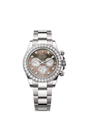 Rolex - Cosmograph Daytona White Gold - Diamond / Reverse Panda MOP - Diamond / Oyster — Ref. 126579RBR