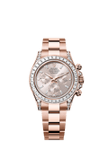 Rolex - Cosmograph Daytona Everose Gold - Baguette / Sundust - Baguette / Oyster — Ref. 126595TBR