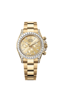 Rolex - Cosmograph Daytona Yellow Gold - Baguette / Champagne - Baguette / Oyster — Ref. 126598TBR