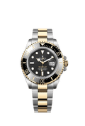 Rolex Sea-Dweller Stainless Steel / Yellow Gold / Black — Ref. 126603