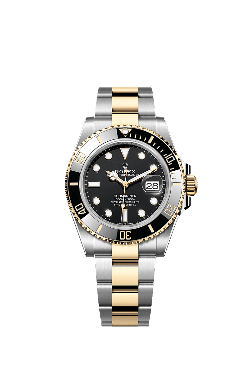 Rolex Submariner Date 41 Stainless Steel / Yellow Gold / Black — Ref. 126613LN