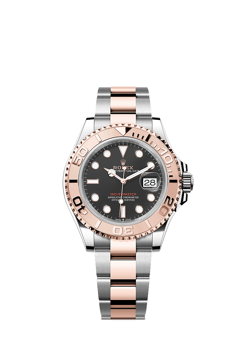 Rolex Yacht-Master 40 Rolesor Everose / Black — Ref. 126621