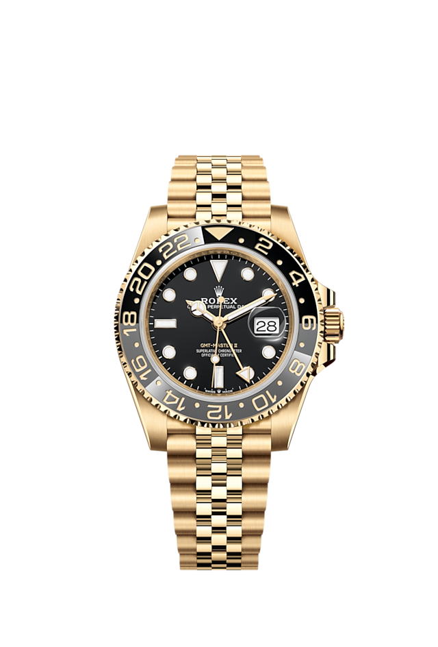 Rolex GMT-Master II Yellow Gold / Jubilee — Ref. 126718GRNR