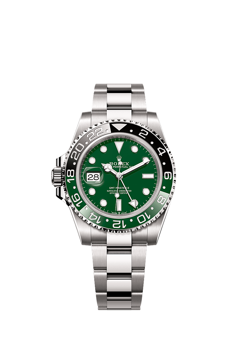 Rolex - GMT-Master II White Gold / Oyster 'Sprite' — Ref. 126729VTNR