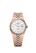 Rolex - Land-Dweller 40 Everose / White / Flat Jubilee — Ref. 127335