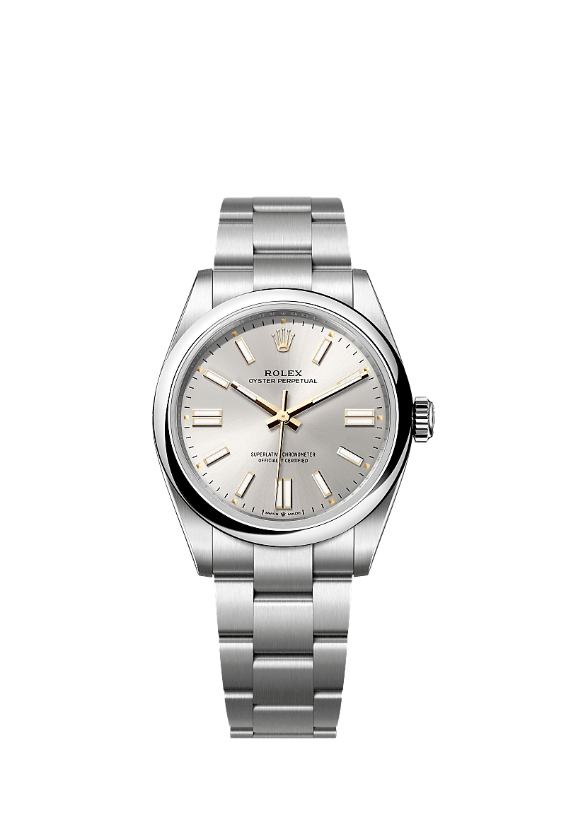 Rolex - Oyster Perpetual 41 Stainless Steel / Silver sunburst — Ref. 134300