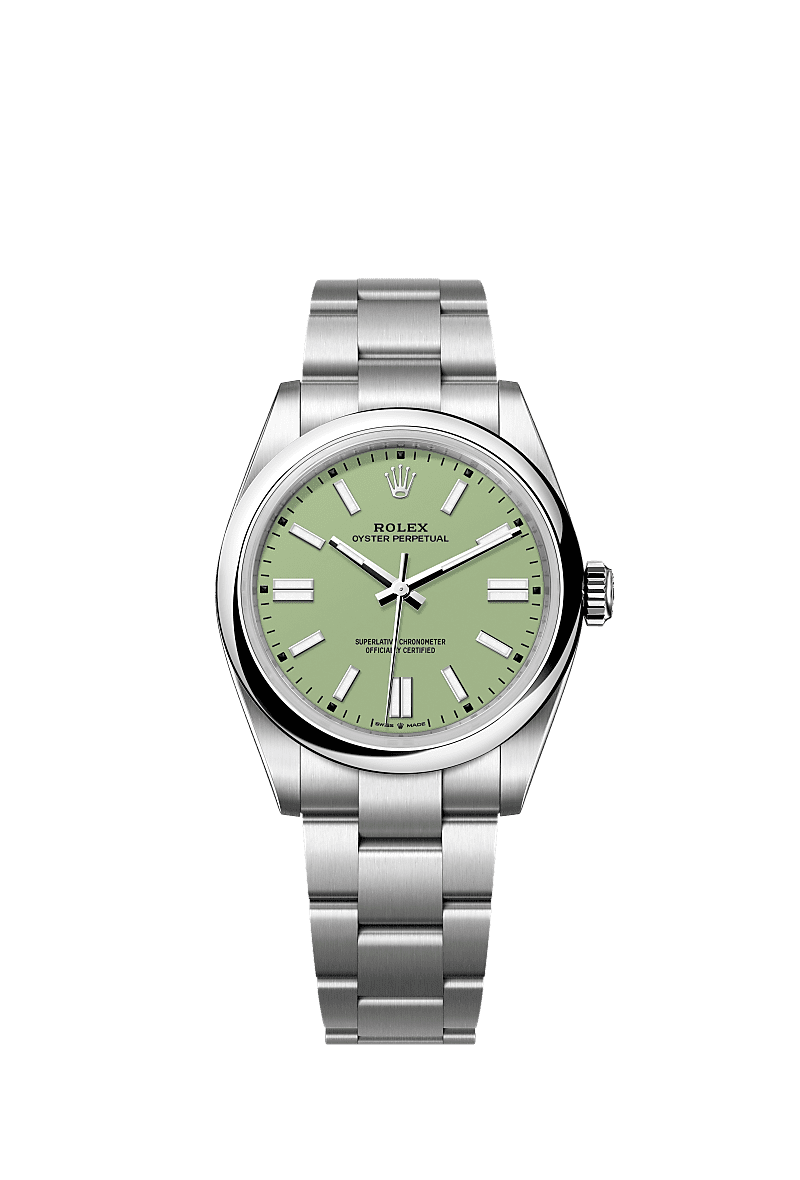 Rolex - Oyster Perpetual 41 Stainless Steel / Pistachio — Ref. 134300