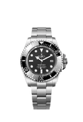 Rolex Sea-Dweller Deepsea Steel - Black / Oyster — Ref. 136660