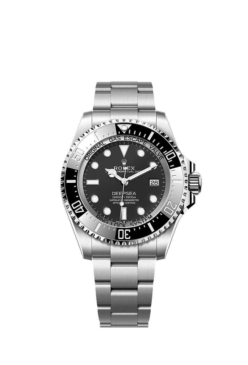 Rolex Sea-Dweller Deepsea Steel - Black / Oyster — Ref. 136660