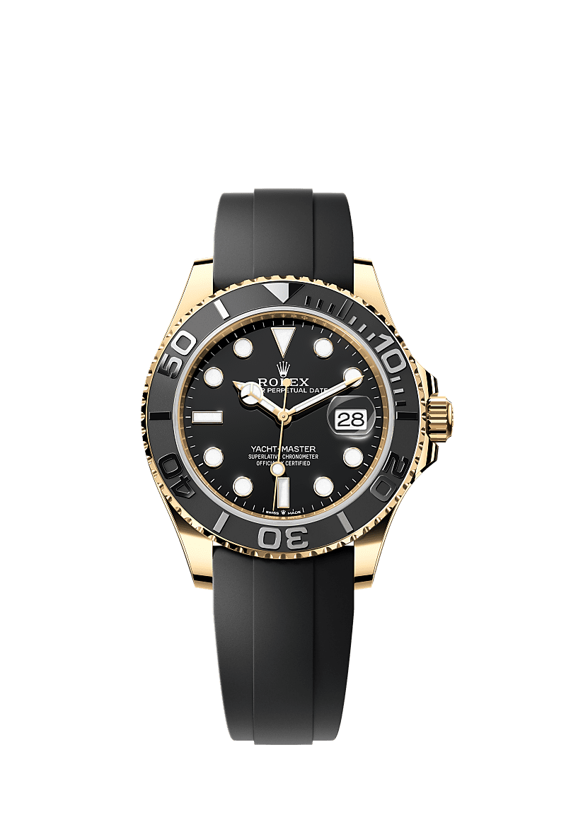 Rolex Yacht-Master 42 Yellow Gold / Black — Ref. 226658