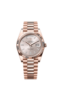 Rolex Day-Date 40 Everose / Sundust - Diamond — Ref. 228235