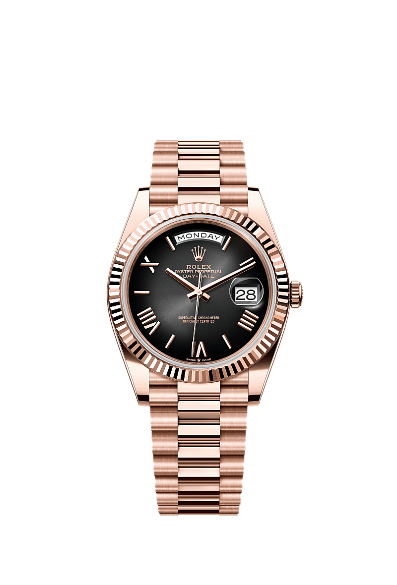Rolex - Day-Date 40 Everose / Slate Ombr̩ — Ref. 228235