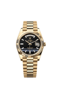 Rolex Day-Date 40 Yellow Gold / Onyx — Ref. 228238