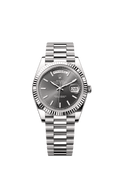 Rolex Day-Date 40 White Gold / Grey — Ref. 228239