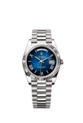 Rolex - Day-Date 40 White Gold / Blue Ombr̩ — Ref. 228239